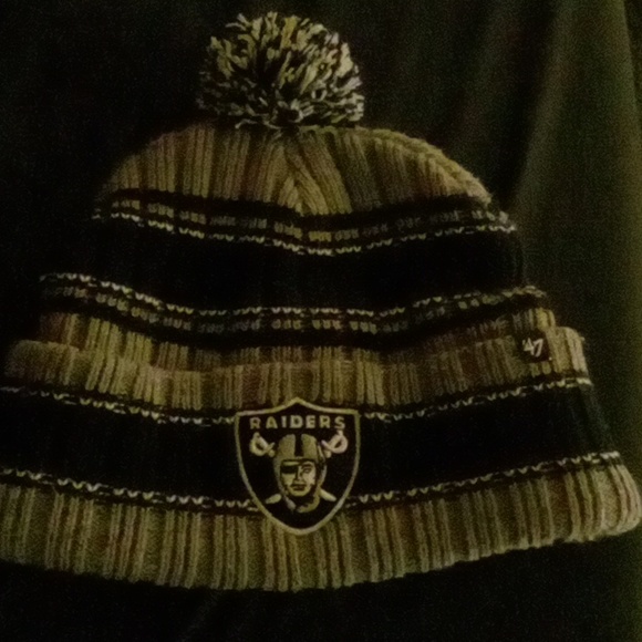 47 brand RAIDERS NFL beanie nwot.10/10condition.NEW - Picture 7 of 7